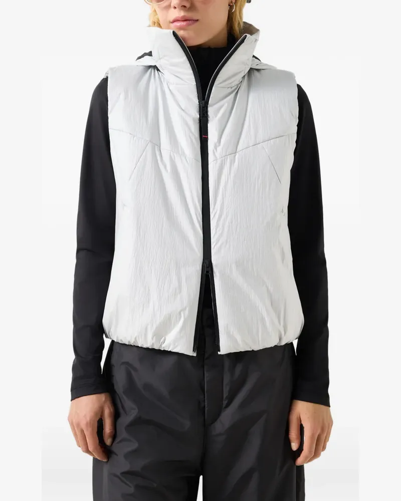 Bogner Fire & Ice Bonny Weste im Metallic-Look - Grau Grau