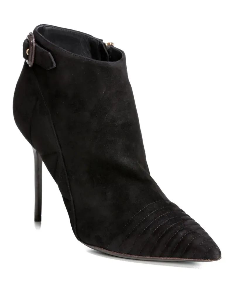 Burberry Alexandra pointed-toe ankle boots - Schwarz Schwarz