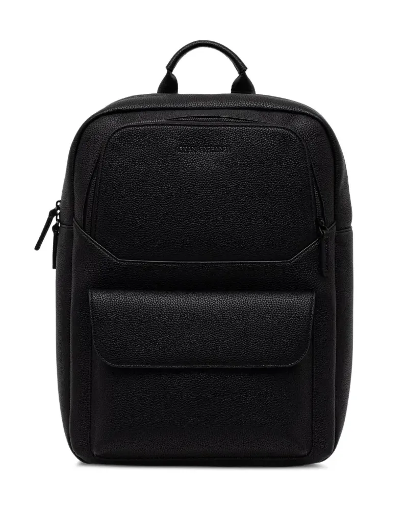 Armani Exchange Rucksack mit Logo-Detail - Schwarz Schwarz