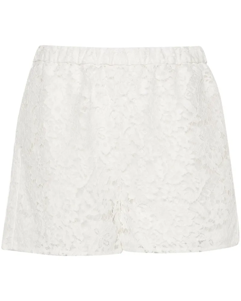 Gucci Shorts mit GG - Weiß Weiß