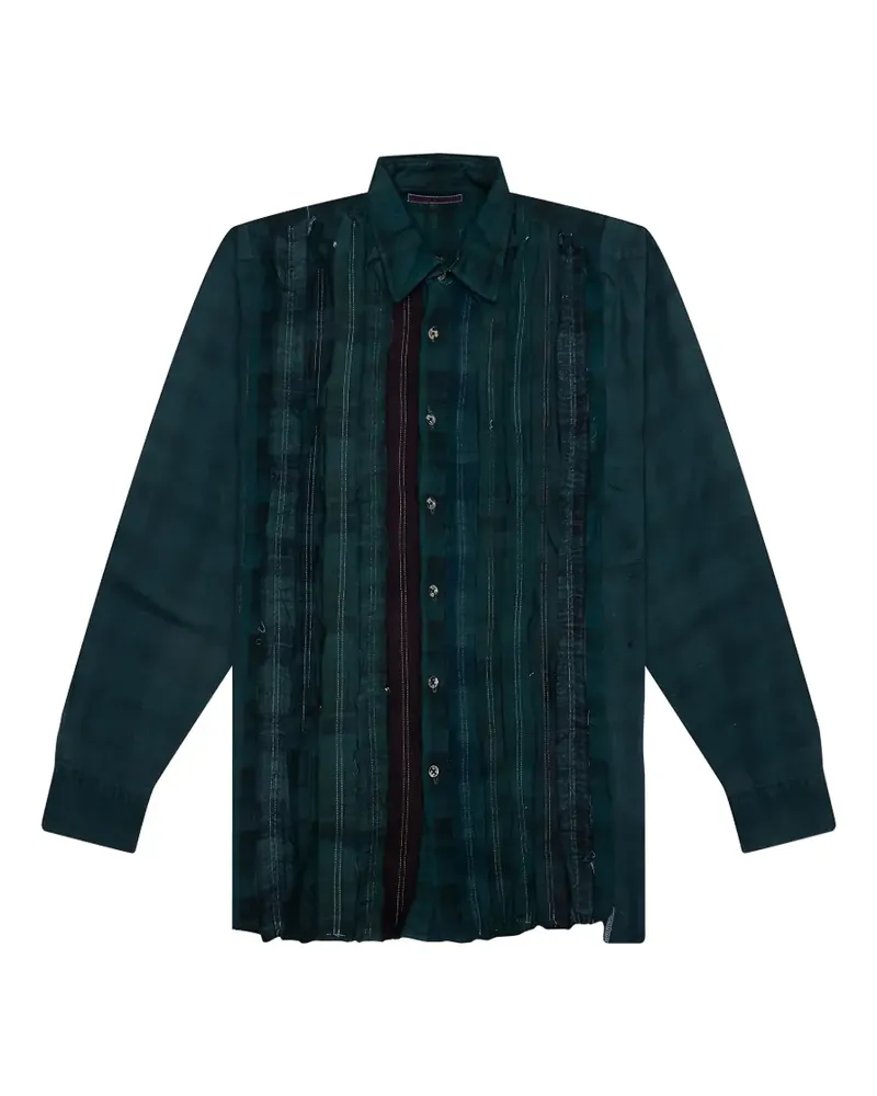 NEEDLES checked shirt - Grün Grün