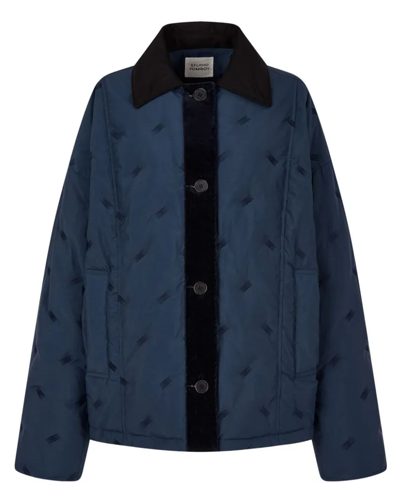 STUDIO TOMBOY Jacke mit Stickerei - Blau Blau