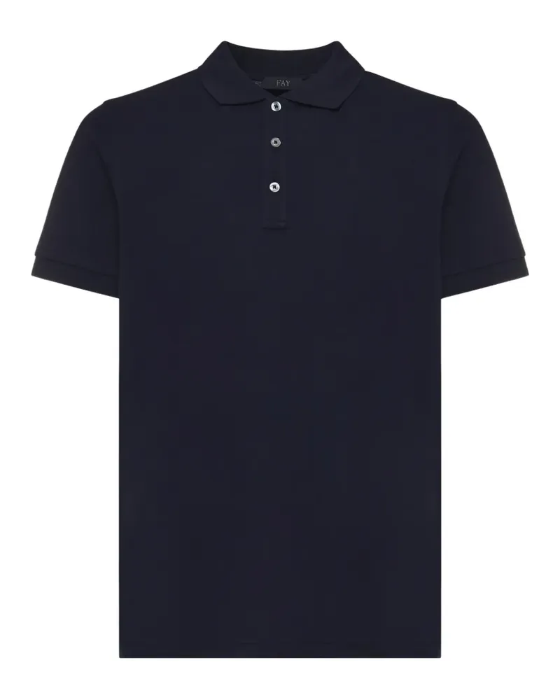 Fay blue polo shirt - Blau Blau