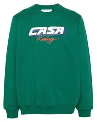 Casablanca Paris Casa Racing 3D Sweatshirt Grün