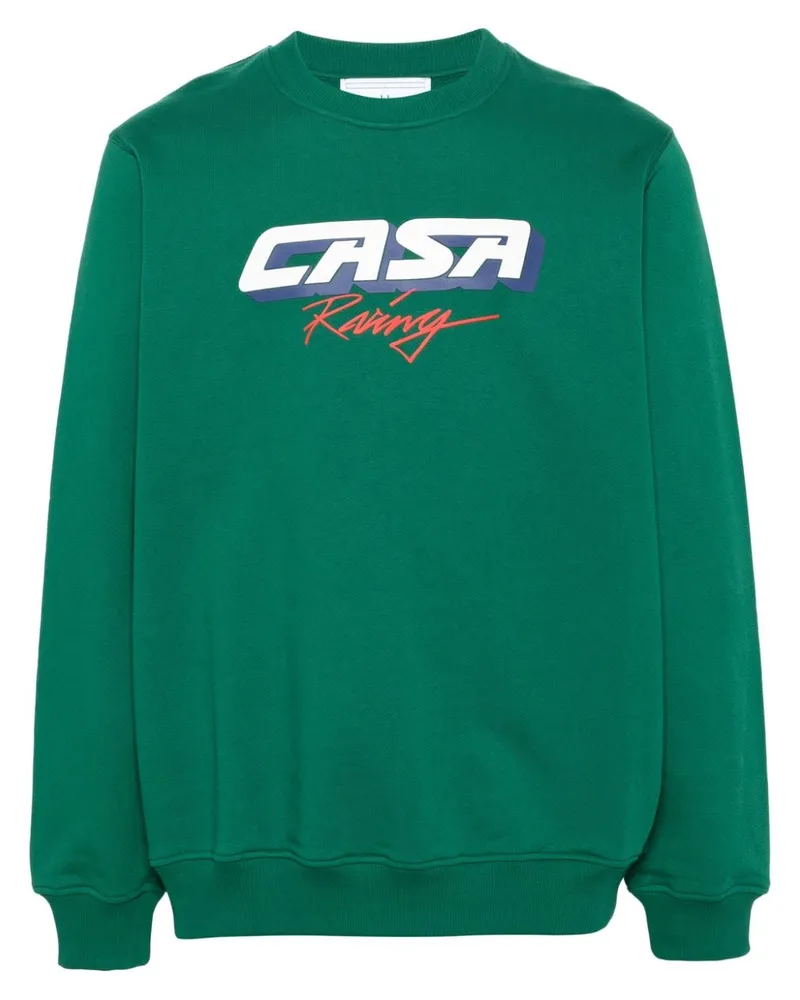 Casablanca Paris Casa Racing 3D Sweatshirt - Grün Grün