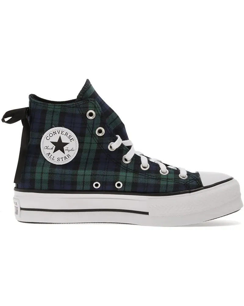 Converse Karierte Chuck Taylor All Star Lift Sneakers - Blau Blau