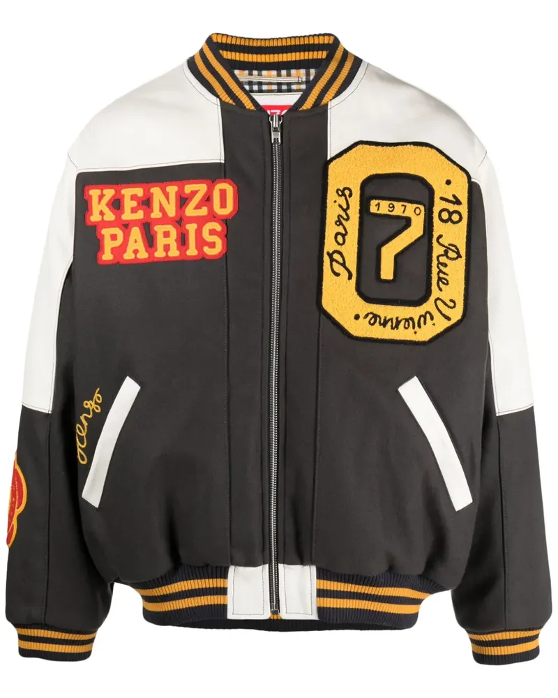 Kenzo Tiger Academy Bomberjacke - Grau Grau