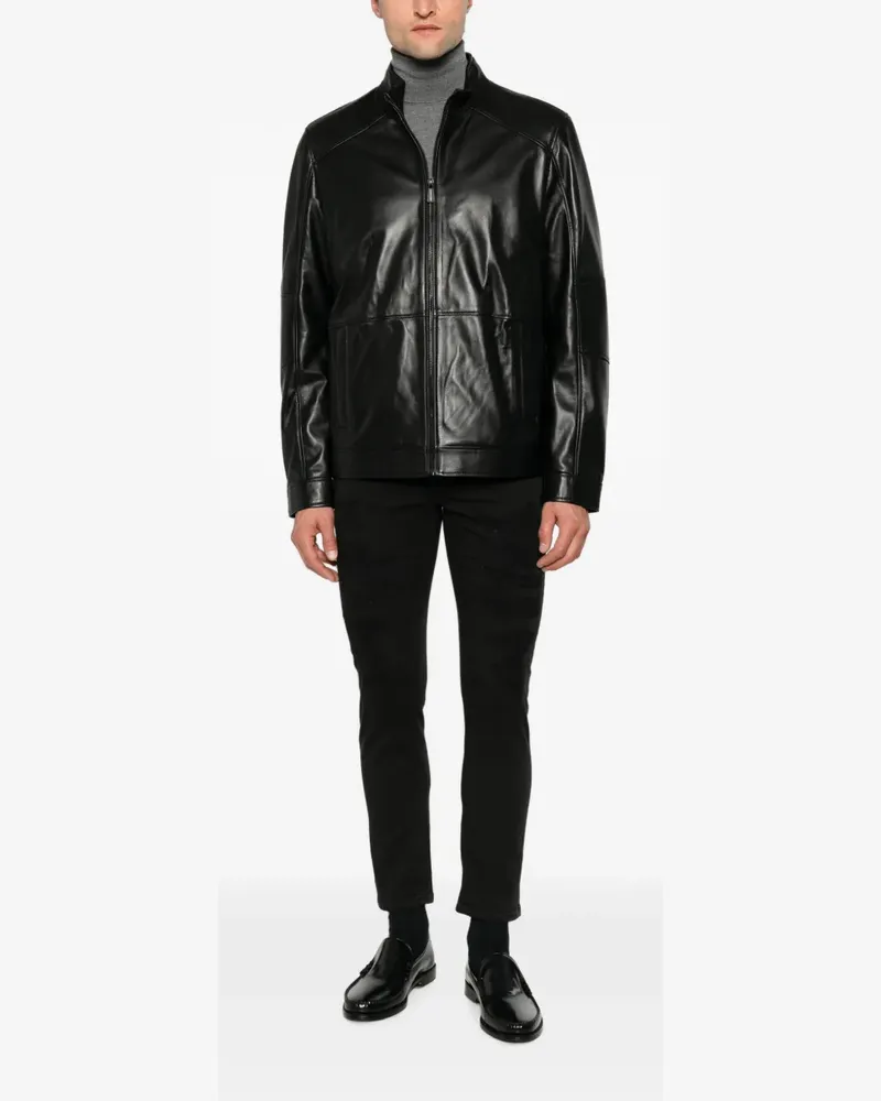 Dondup distressed slim-fit jeans - Schwarz Schwarz