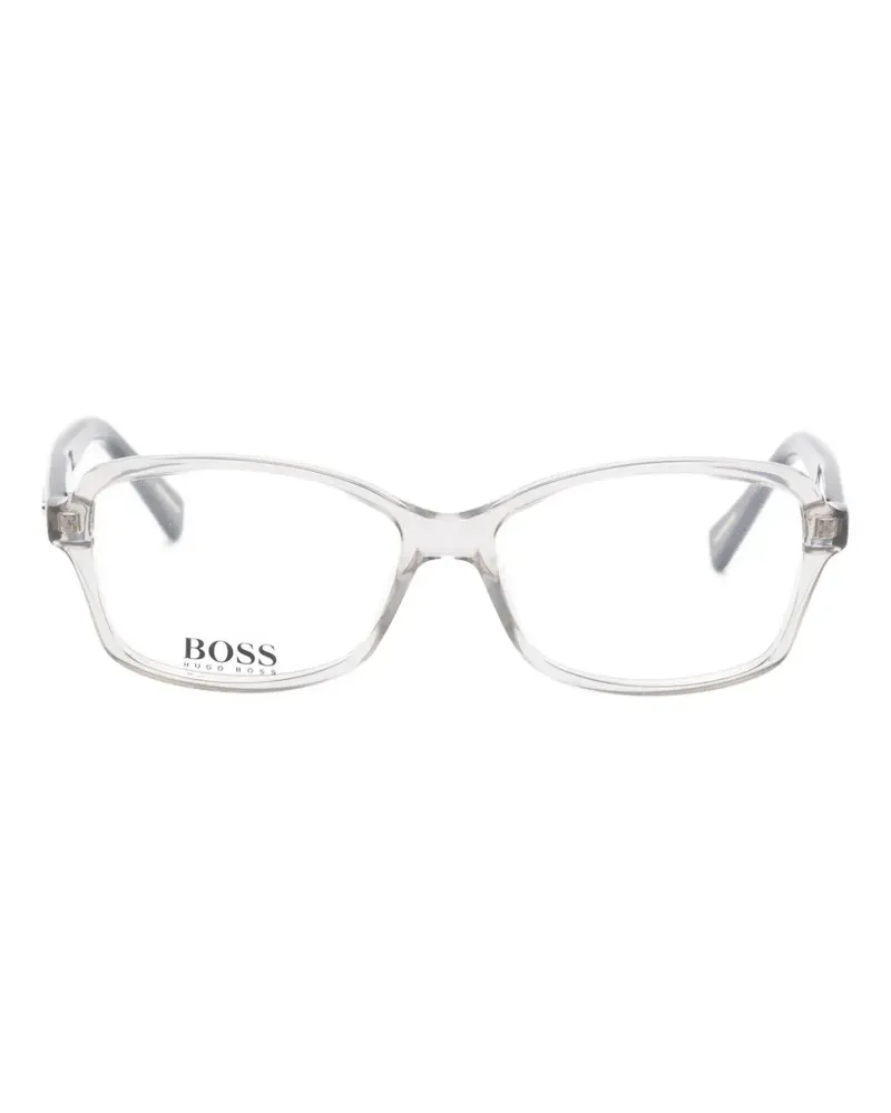 HUGO BOSS square-frame glasses - Grau Grau