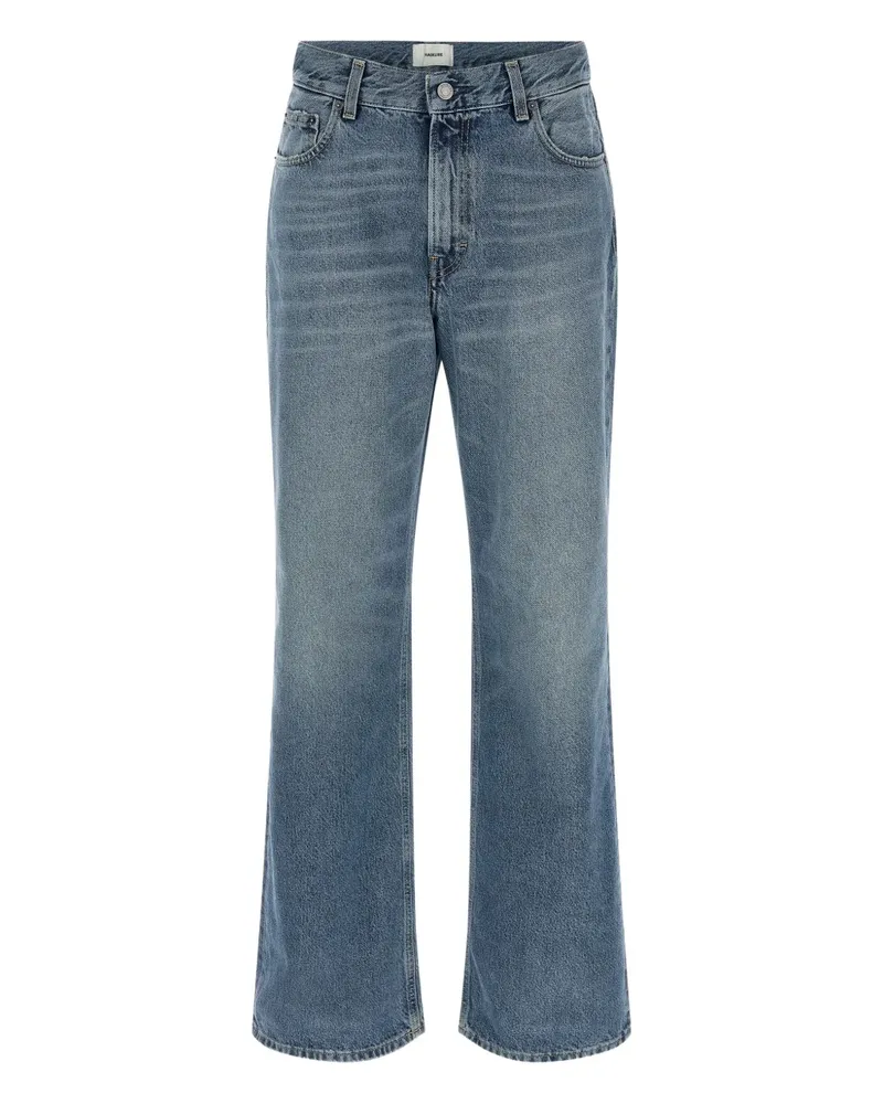 Haikure Korea Nordic blue five-pockets jeans - Blau Blau