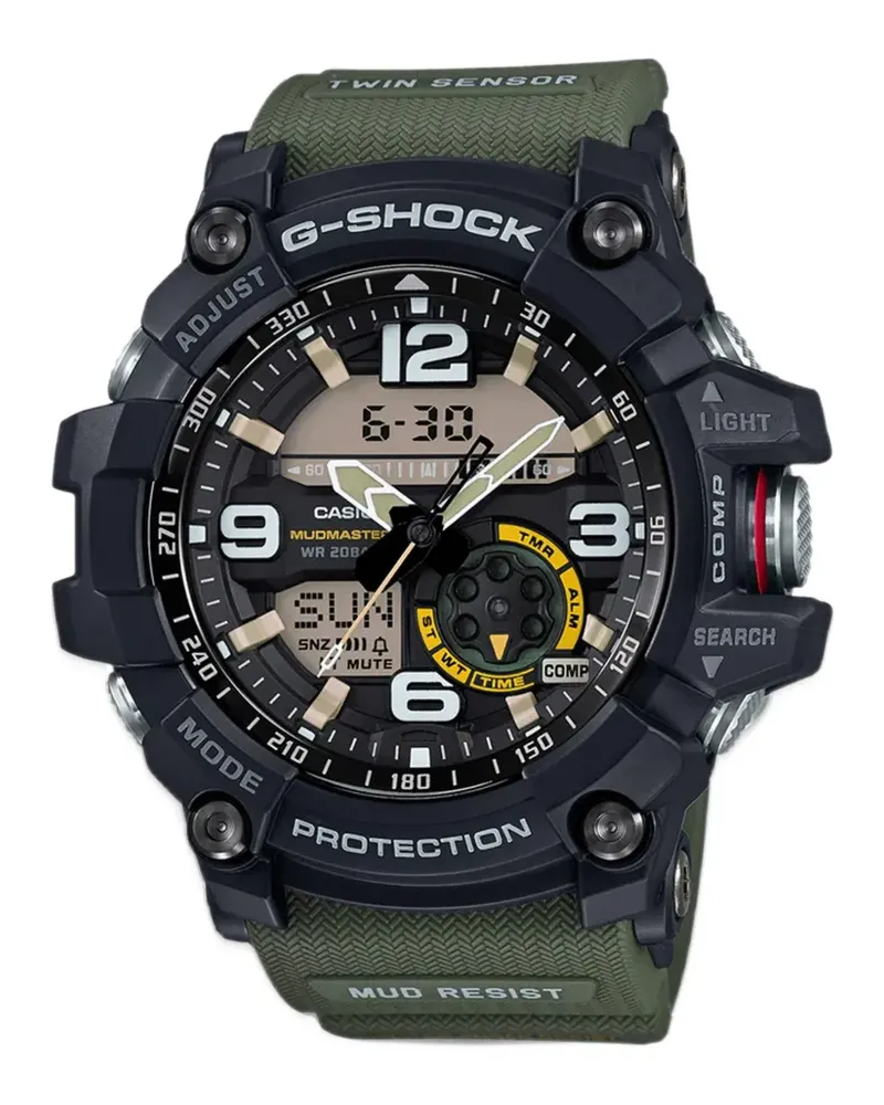 Casio G-Shock Mudmaster 55mm watch - Schwarz Schwarz