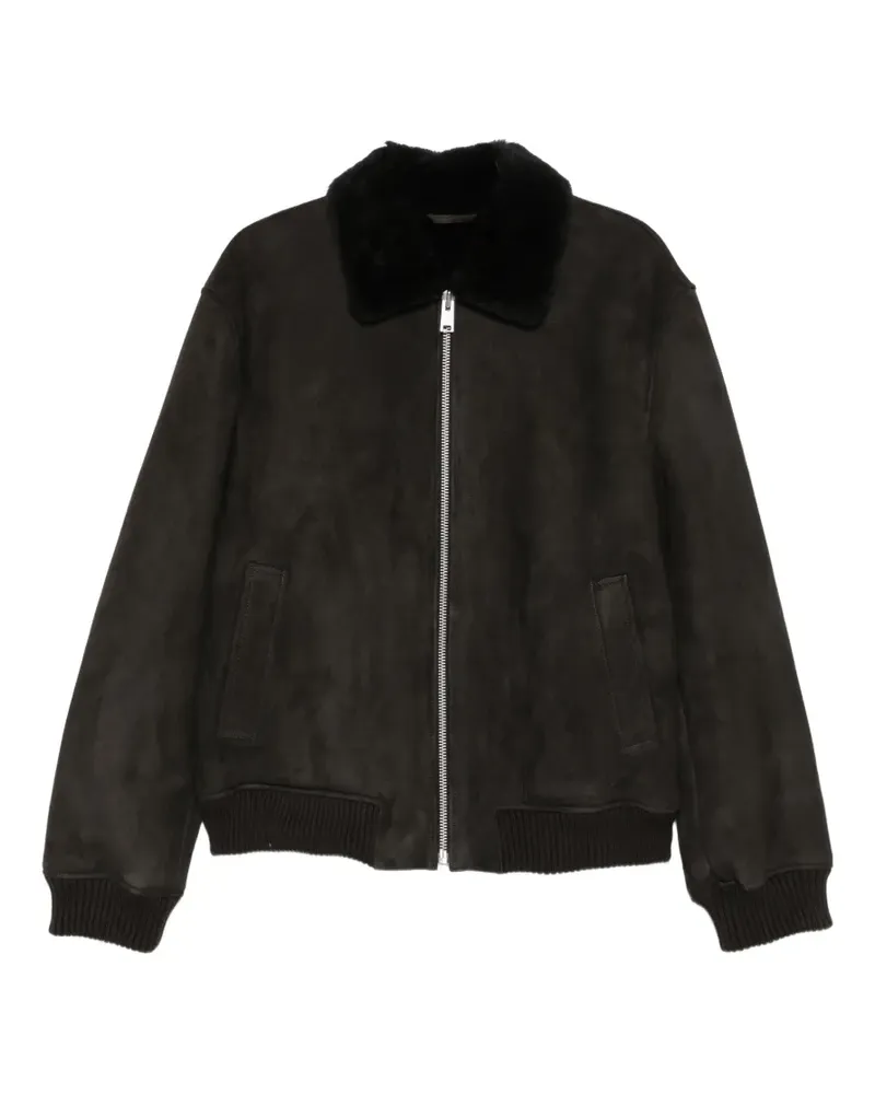 Arma Ugo suede jacket - Schwarz Schwarz