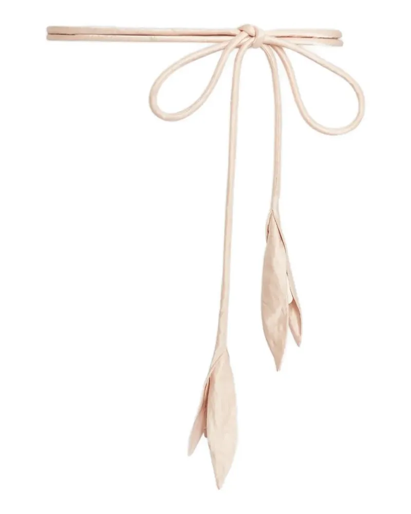 Erdem flower wrap belt - Rosa Rosa