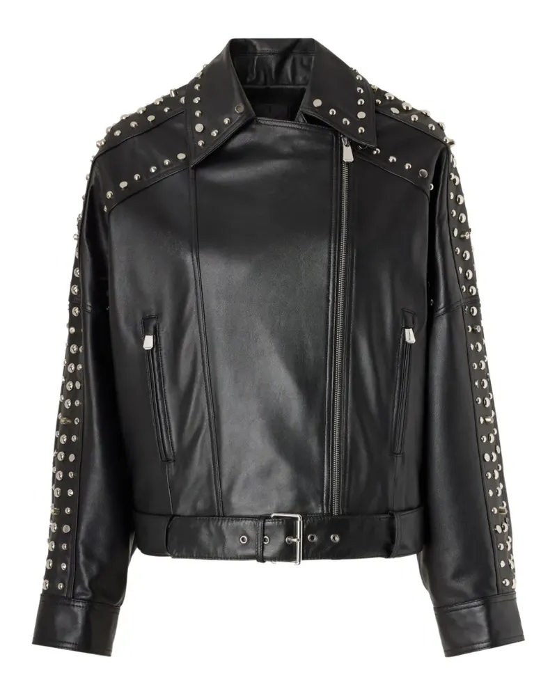 Pinko Jacke mit Nietenverzierung - Schwarz Schwarz