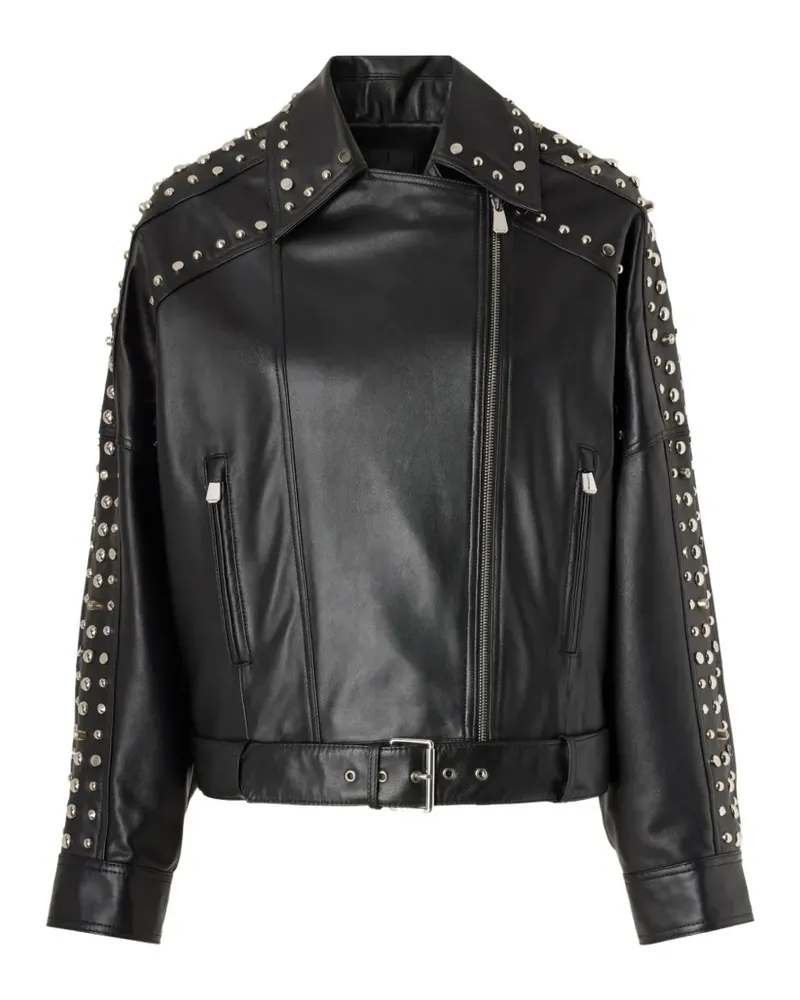 Pinko Jacke mit Nietenverzierung - Schwarz Schwarz