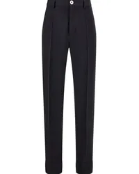 Ferragamo Klassische Straight-Leg-Hose Schwarz