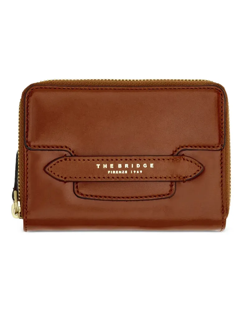 The Bridge zip-around leather wallet - Braun Braun
