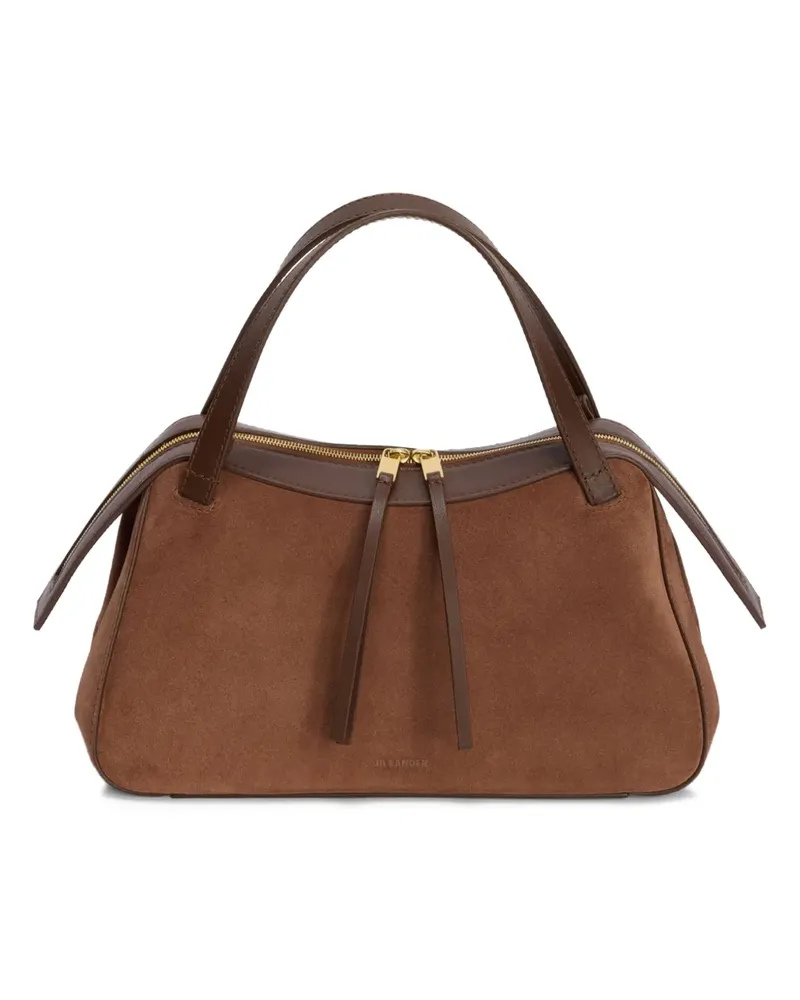 Jil Sander Kleine Dune Tote Bag - Braun Braun