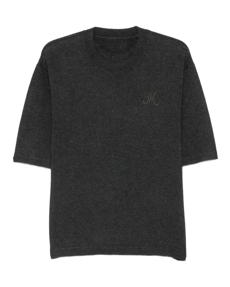 Isabel Marant Jona Pullover mit Logo - Grau Grau