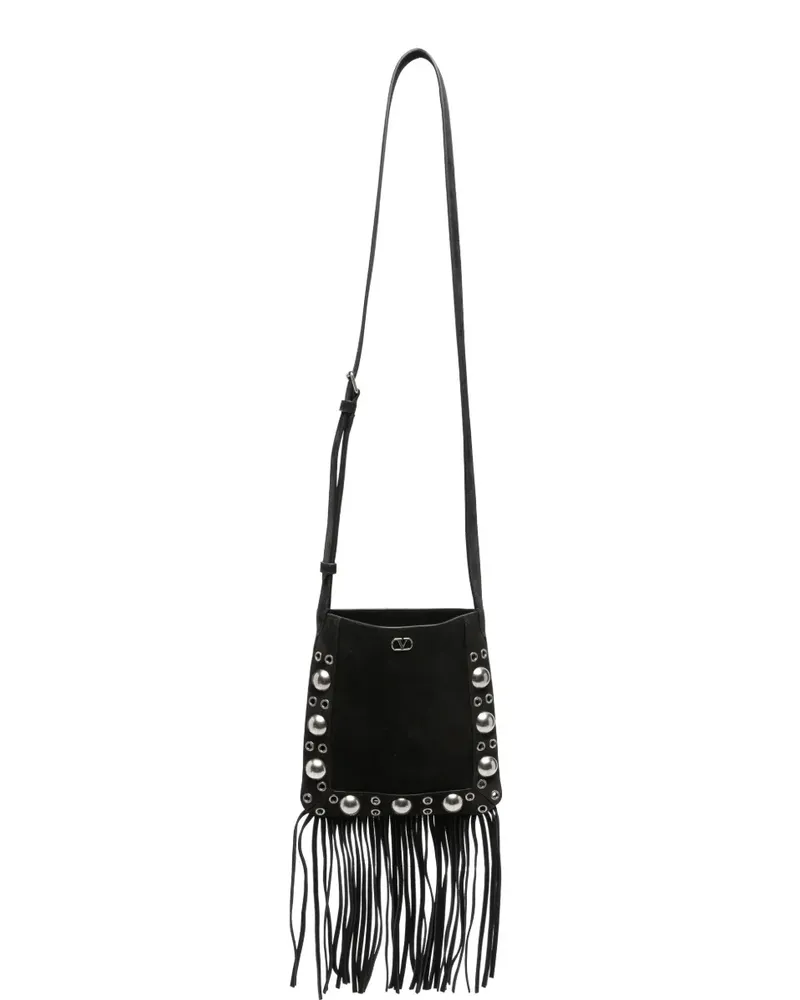 Valentino Garavani VLogo Signature Clutch - Schwarz Schwarz