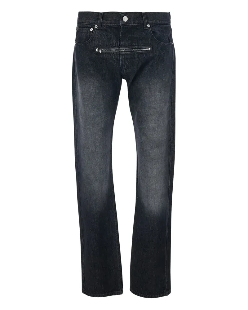 JORDANLUCA Jeans mit Reißverschlusstasche - Grau Grau