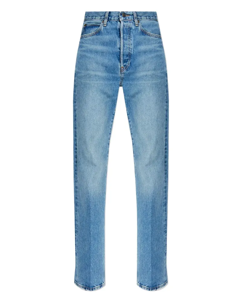 Frame Denim Geknöpfte Jeans - Blau Blau