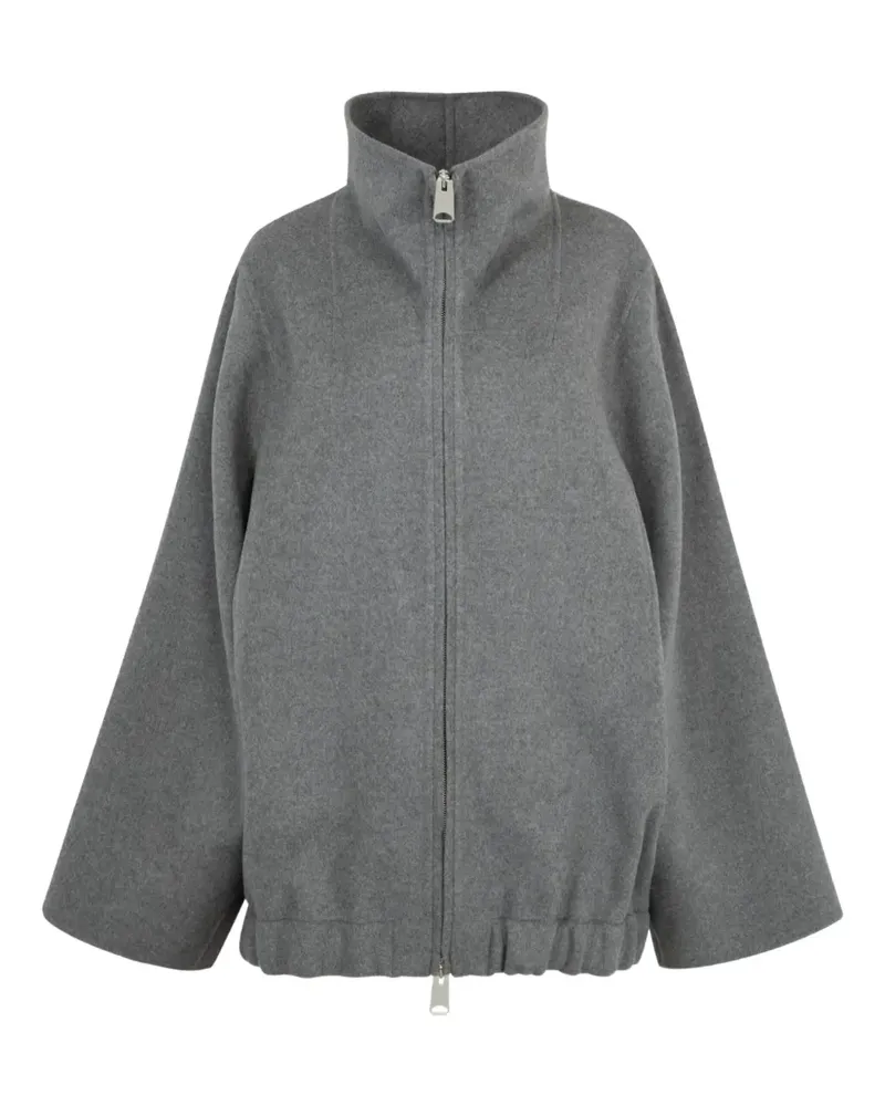 KHAITE Gary Jacke mit Stehkragen - Grau Grau