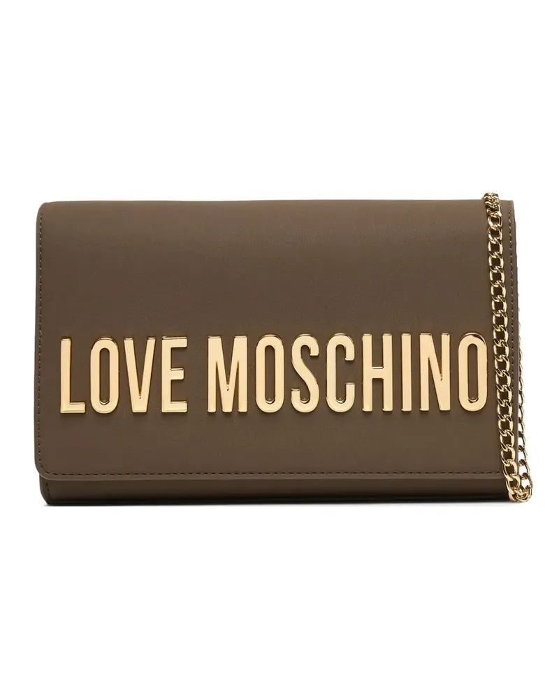 Moschino chain-strap shoulder bag - Braun Braun