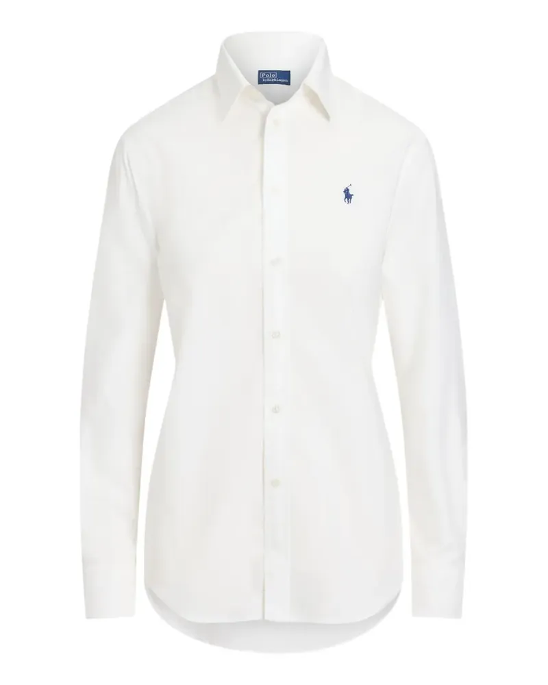 Ralph Lauren Button-down-Hemd mit Logo - Weiß Weiß