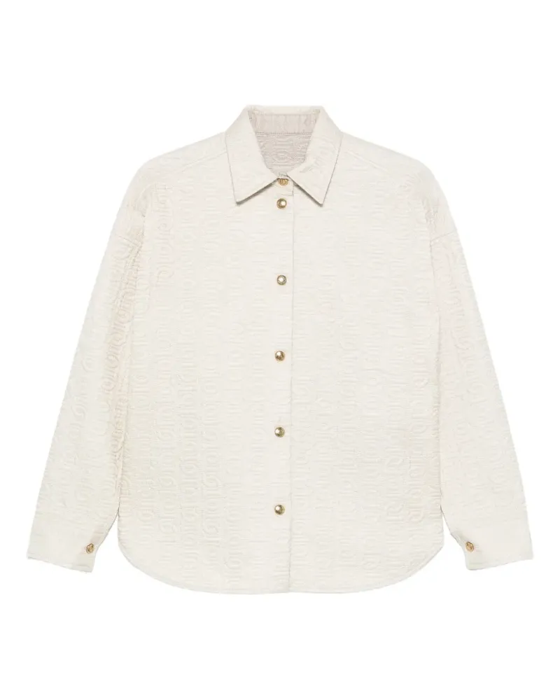 Moncler Gesteppte Chain Hemdjacke - Nude Nude