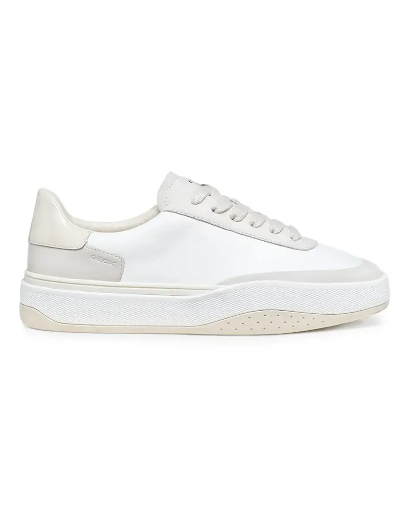 Geox Dynamia panelled leather sneakers - Weiß Weiß