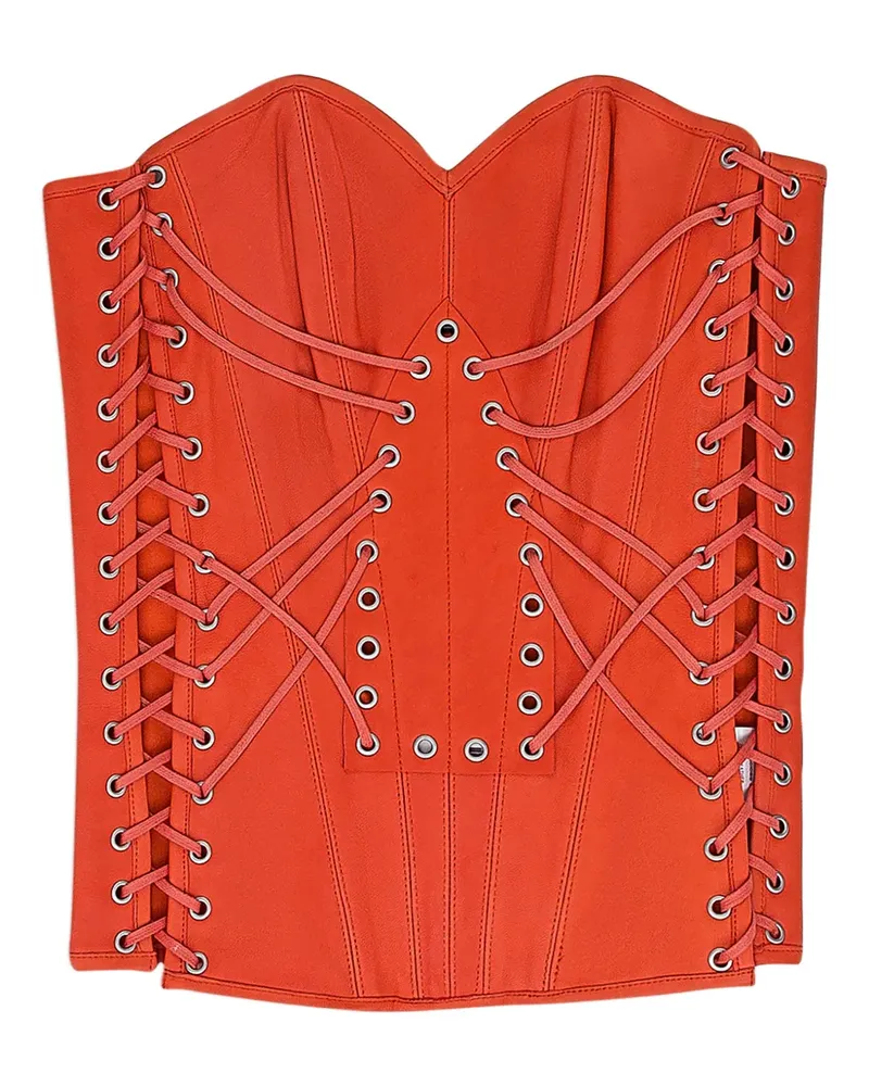 WHO DECIDES WAR Langes Window Corsage - Orange Orange