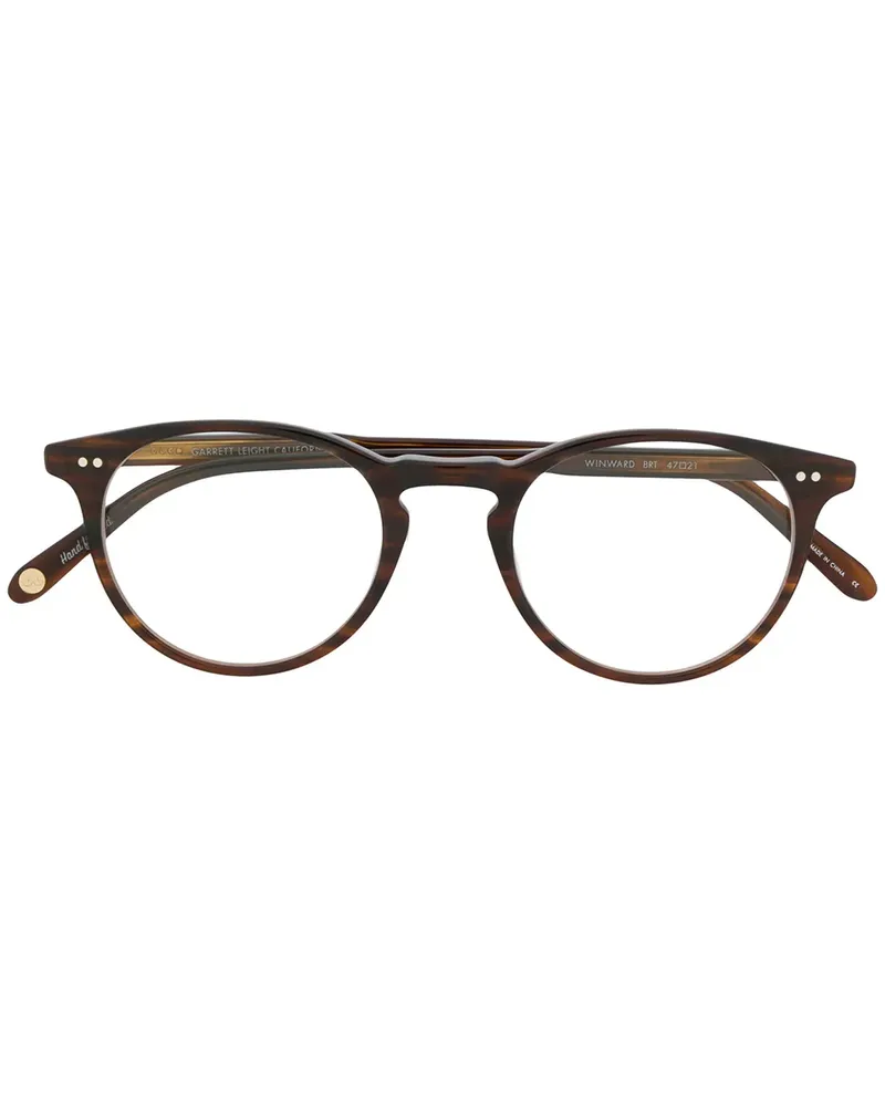 Garrett Leight Winward' Brille - Braun Braun