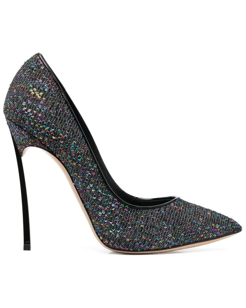 Casadei Blade Arcobaleno Pumps 115mm - Schwarz Schwarz