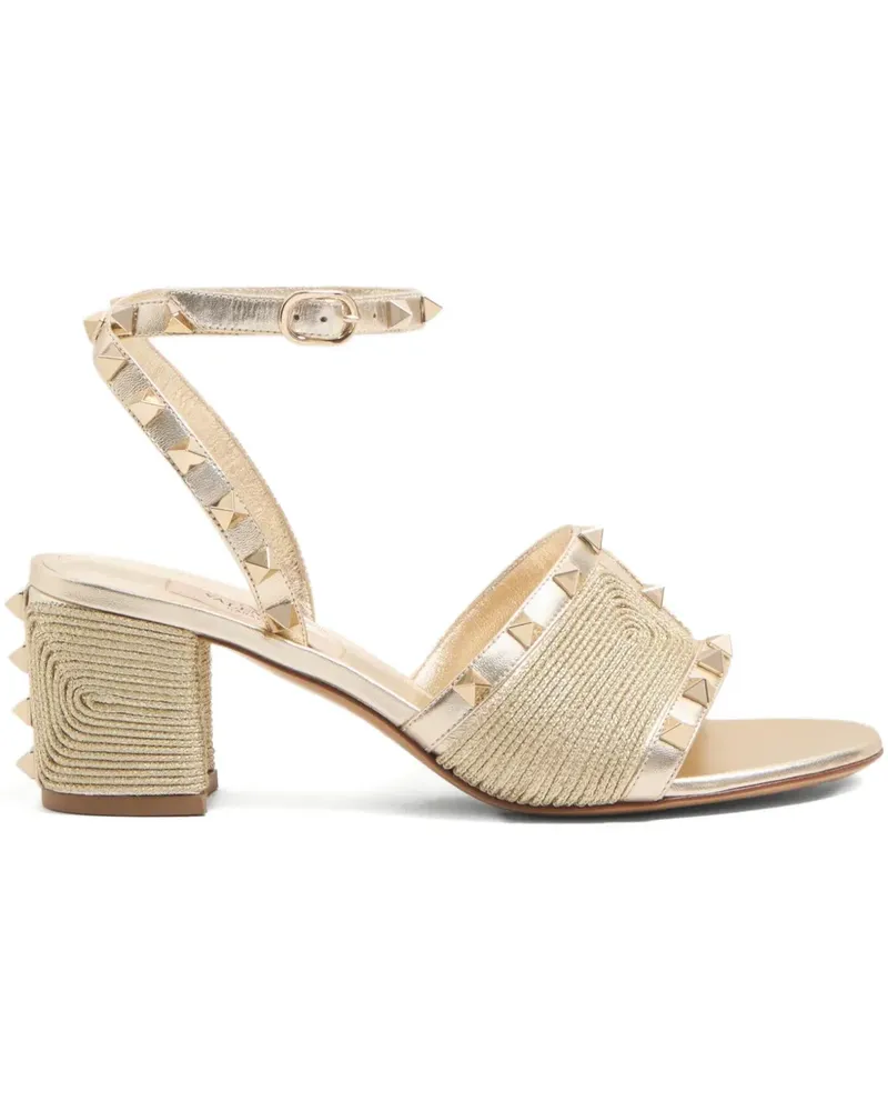 Valentino Garavani Rockstud Sandalen 60mm - Gold Gold