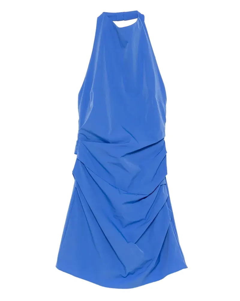 SIR Sol Neckholder-Minikleid - Blau Blau