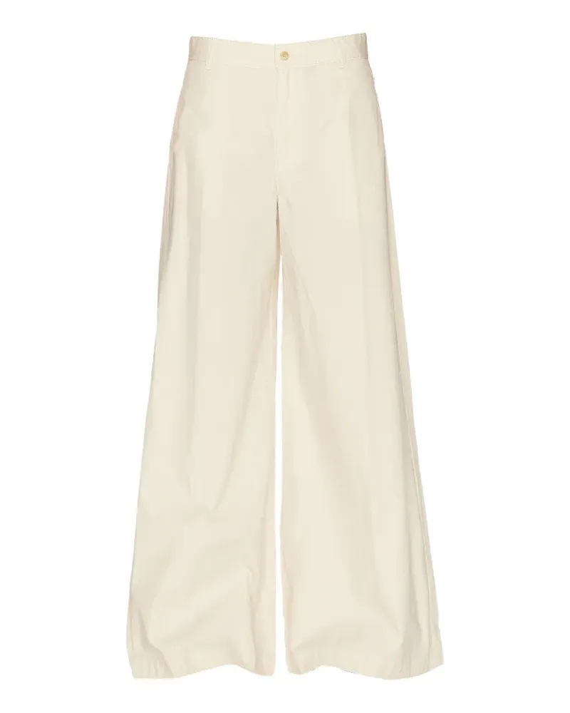 Ralph Lauren button palazzo pants - Nude Nude