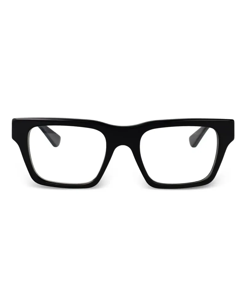 Gucci Brille mit eckigem Gestell - Schwarz Schwarz