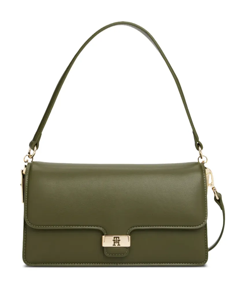 Tommy Hilfiger TH-debossed shoulder bag - Grün Grün