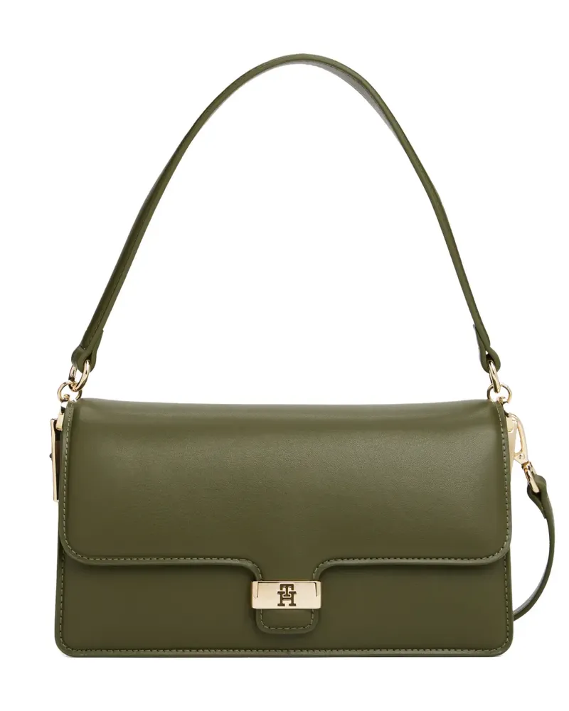 Tommy Hilfiger TH-debossed shoulder bag - Grün Grün