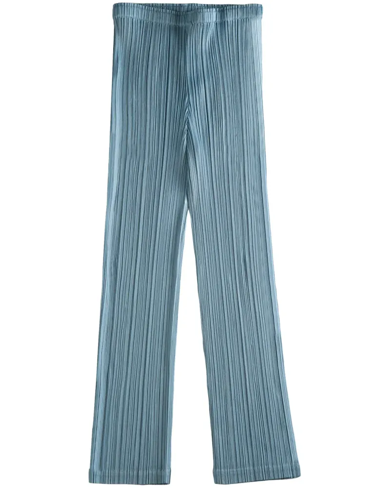Issey Miyake pleated trousers - Blau Blau