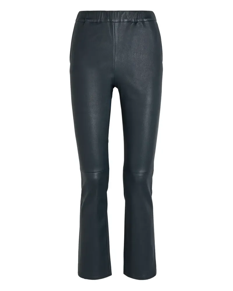 Arma panelled leather trousers - Schwarz Schwarz