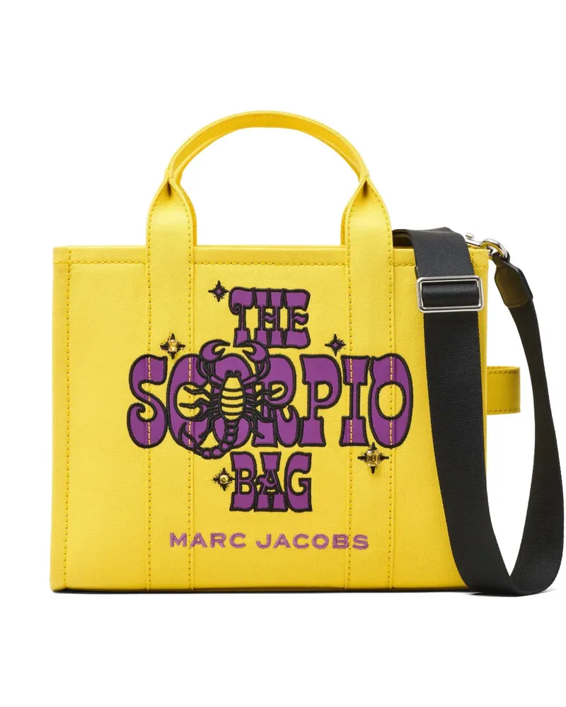 Marc Jacobs x Elijah Funk Zodiac embroidered tote bag - Gelb Gelb