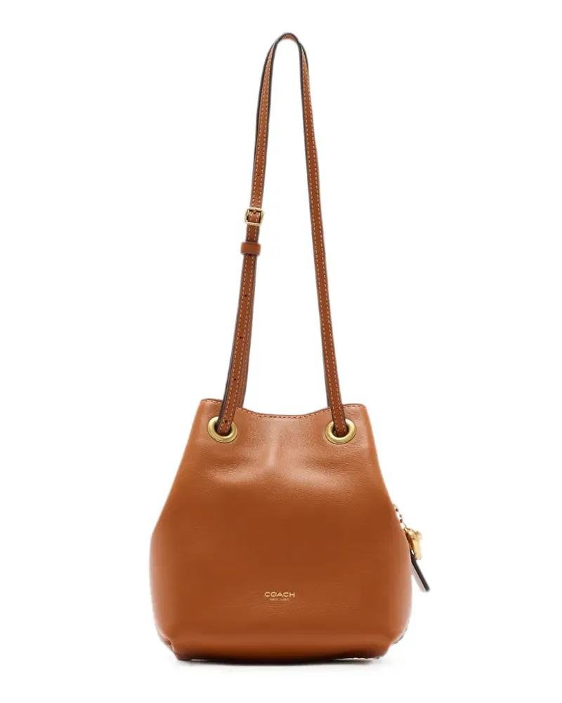 Coach leather bucket bag - Braun Braun