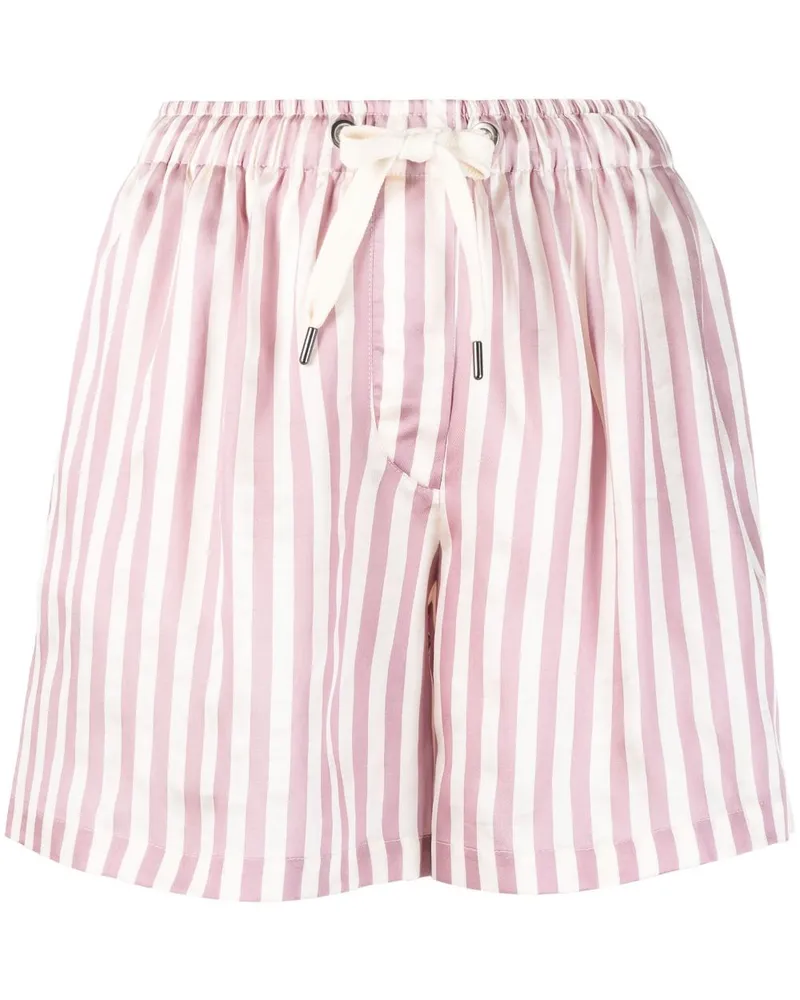 Brunello Cucinelli Shorts mit Kordelzug - Rosa Rosa