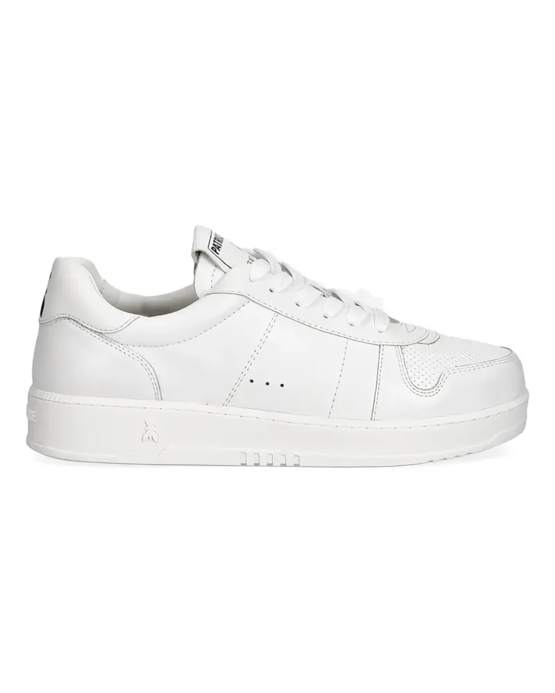 Patrizia Pepe perforated leather sneakers - Weiß Weiß