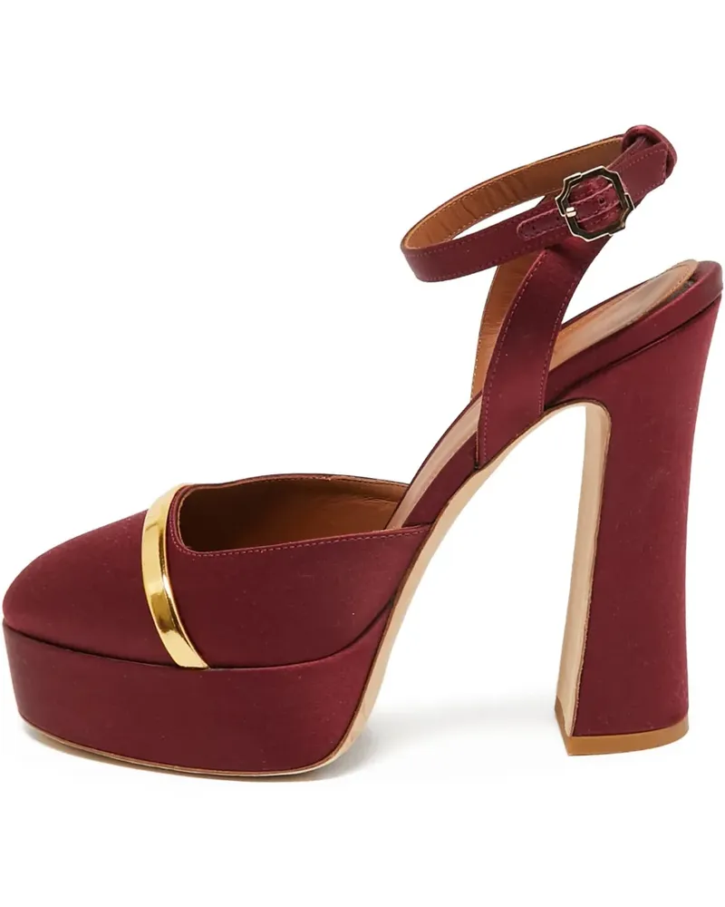 Malone Souliers Pre-owned Plateau-Sandalen 100mm - Rot Rot