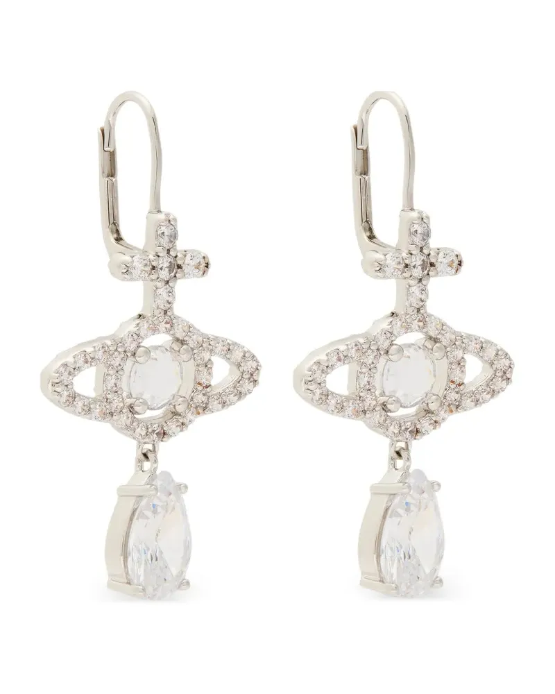 Vivienne Westwood Ohrringe mit Reichsapfel - Silber Silber