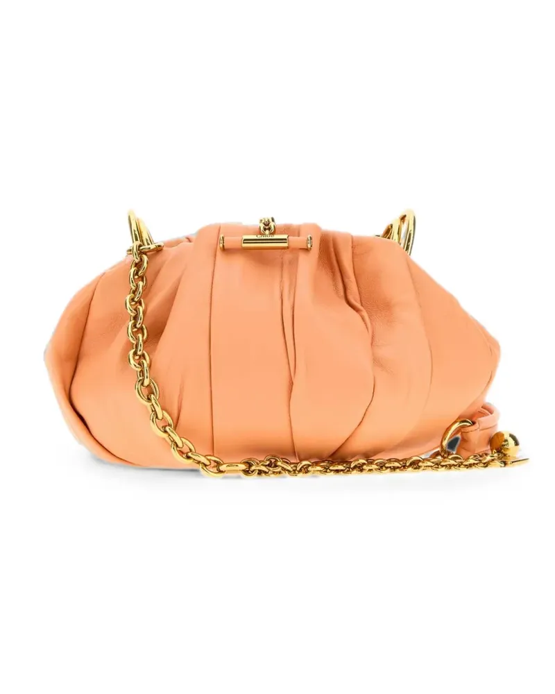 Chloé Plissierte Schultertasche - Orange Orange