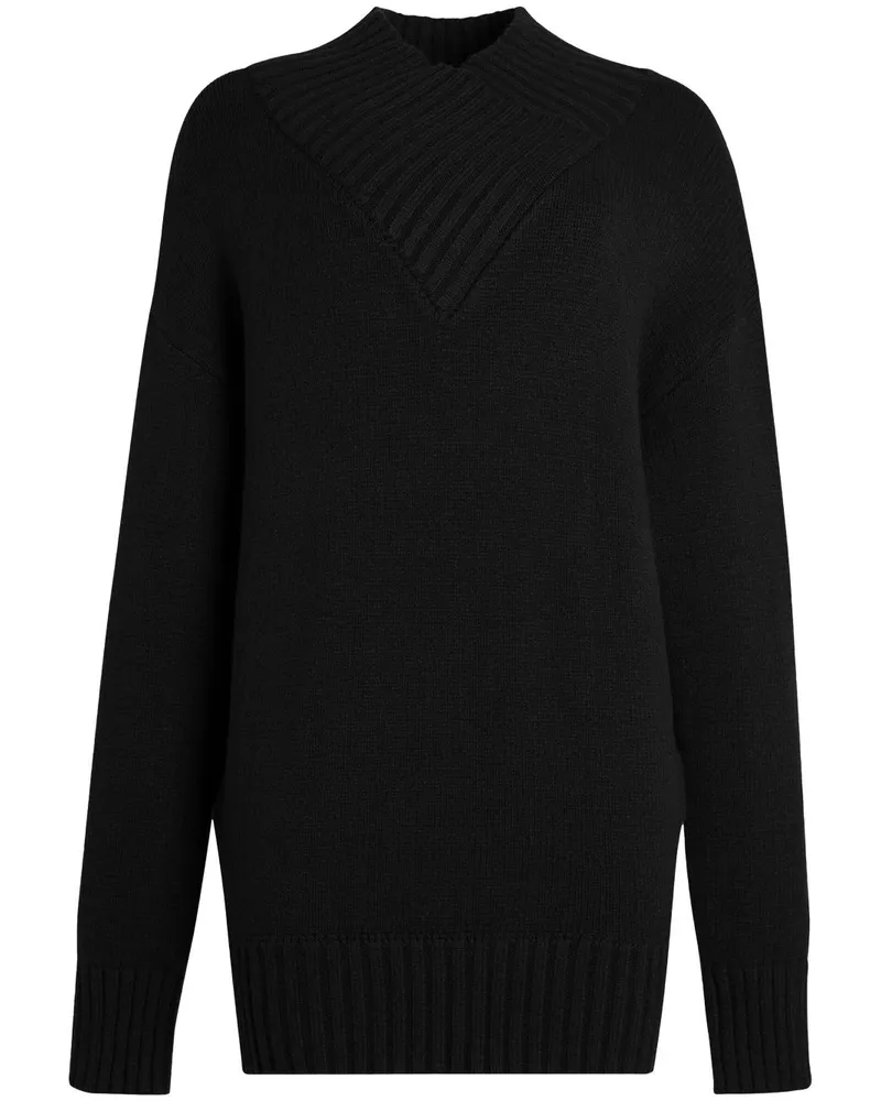 SER.O.YA Chunky Dessa Pullover - Schwarz Schwarz